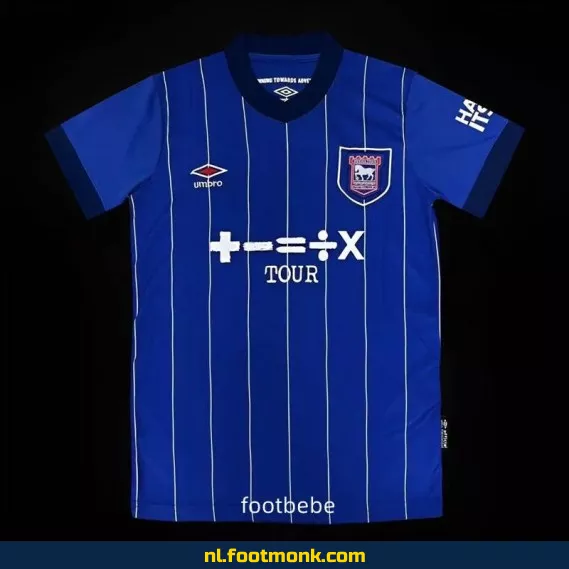 Ipswich Town Thuisshirt 2024-2025 – Blauw Voetbalshirt | Officieel & Origineel | Voor Dames, Heren & Kinderen