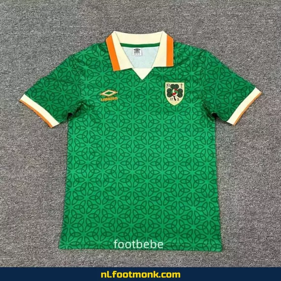 Iers voetbalshirt 2025 - 17-3 groen - Officieel voetbalshirt, origineel en bedrukbaar