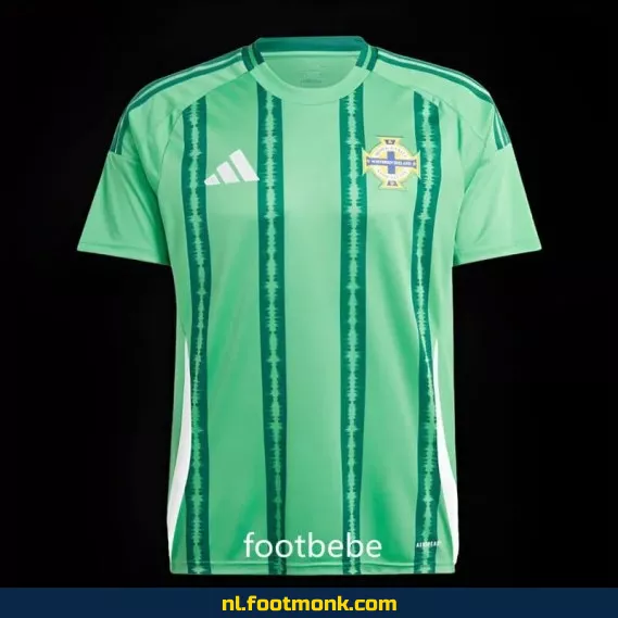 Noord-Ierland 2024-2025 Thuisshirt Groen Voetbalshirt – Officieel, Personaliseerbaar | Fanwear Aanbieding