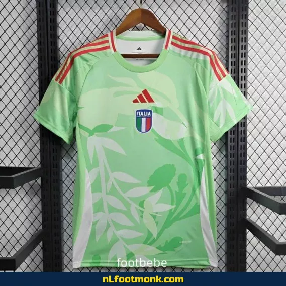 Italië voetbalshirt 2025-2026 - Groen - Officieel voetbaltenue - Fanwear aanbieding
