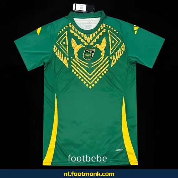 Jamaica Voetbalshirt 2024-2025 Pre-Match Groen – Officieel Voetbalshirt, Fanwear, Aanbieding
