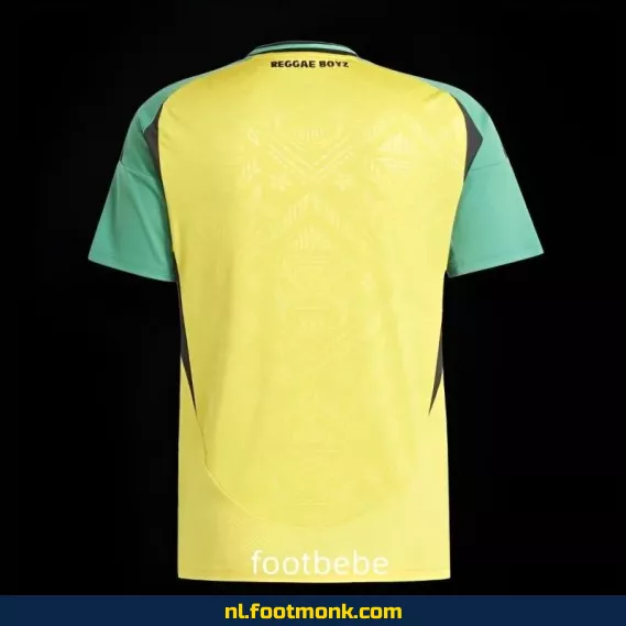 Jamaica Thuisshirt 2024-2025 – Geel Voetbalshirt – Officieel Voetbaltenue – Fanwear Aanbieding