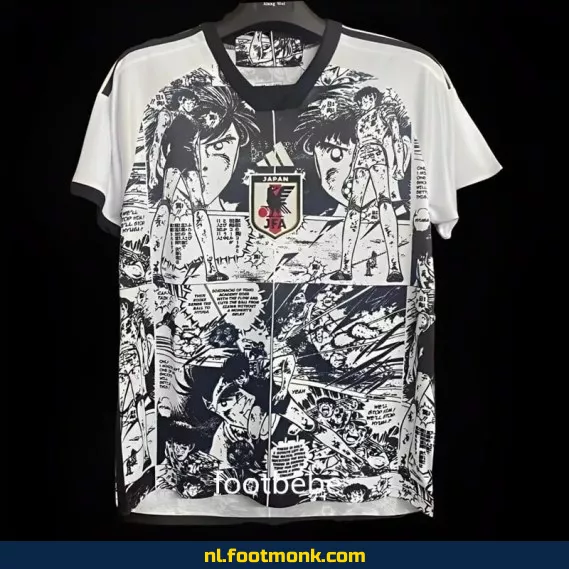 Officieel Japan Voetbalshirt 2023-2024 – Captain Tsubasa – Authentiek Voetbalshirt voor Supporters – Exclusieve Aanbieding