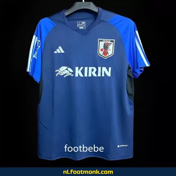 Japanse Voetbalshirt 2023-2024 Trainingsshirt Blauw – Officieel Voetbalshirt voor Dames en Heren