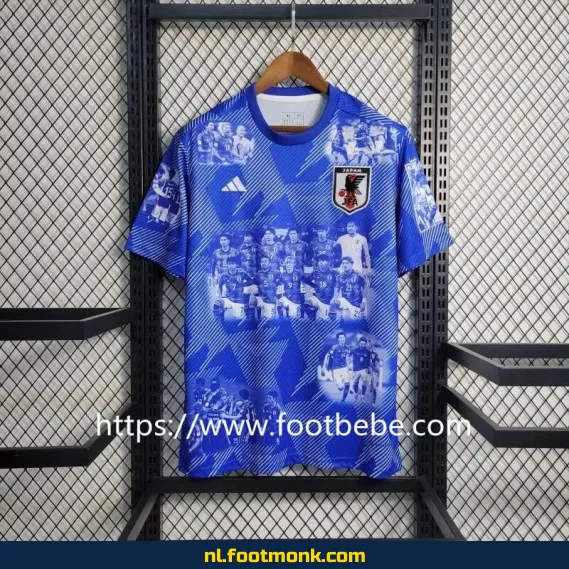 Japanse Voetbalshirt 2023 – Blauw Limited Edition