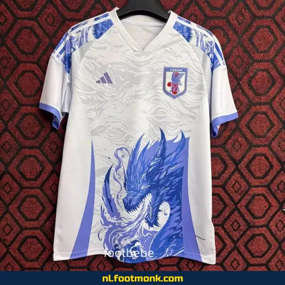 Japanse Voetbalshirt 2024-2025 – Blauw Witte Draak | Origineel Voetbaltenue | Heren & Dames | Personaliseerbaar | Aanbieding