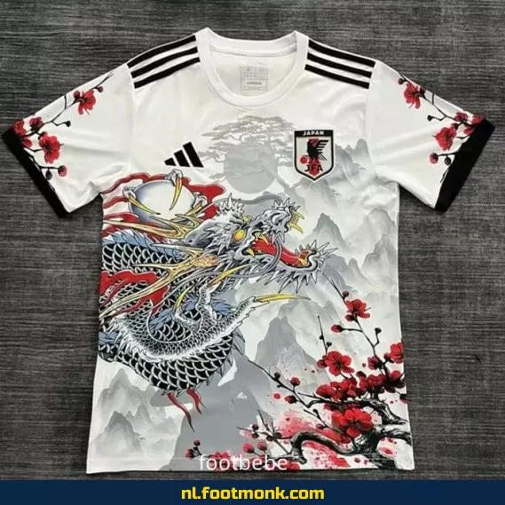Japan 2024-2025 Dragon Pruimenbloesem Voetbalshirt – Officieel, Authentiek & Aanbieding