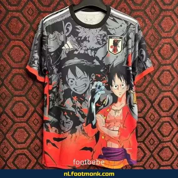 Speciaal Japan Voetbalshirt 2024-2025 – One Piece Limited Edition – Origineel Voetbaltenue voor Supporters