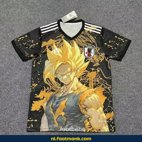 Japanse voetbalshirt 2024-2025 – origineel zwart voetbaltenue – supporter shirt