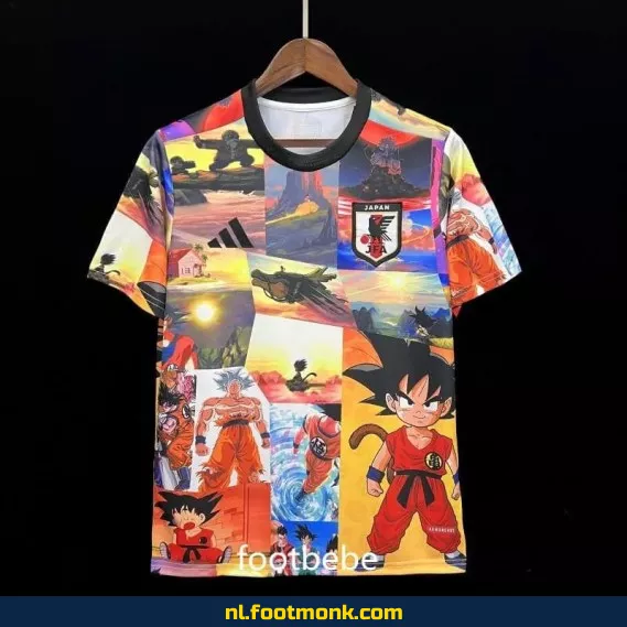 Japanse Voetbalshirt 2024 Dragon Ball - Officieel Voetbalshirt, Custom Fanwear