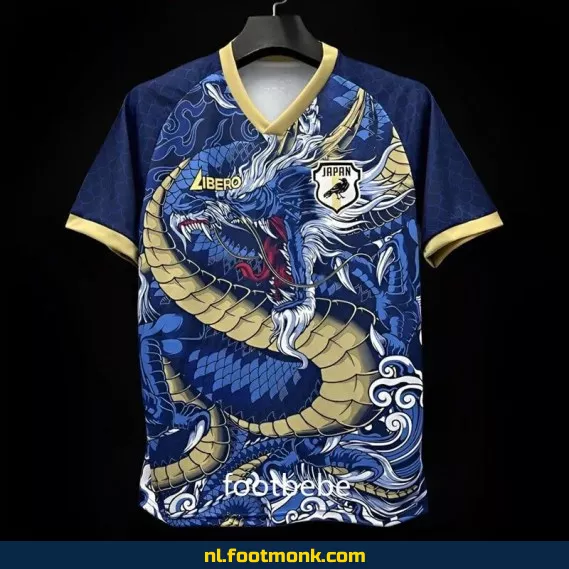 Japanse Voetbalshirt 2024 Dragon Concept – Officieel Voetbaltenue | Fanwear voor Dames & Heren