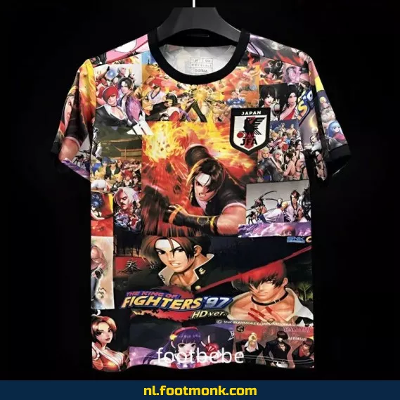 Japanse Voetbalshirt 2024 - De Koning der Strijders 97 - Officieel Voetbaltenue | Customizen | Aanbieding