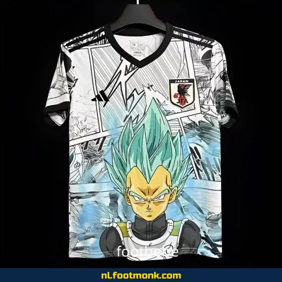 Japanse Voetbalshirt 2024 - Speciale Saiyan Editie | Officieel Voetbalshirt | Exclusieve Collectie