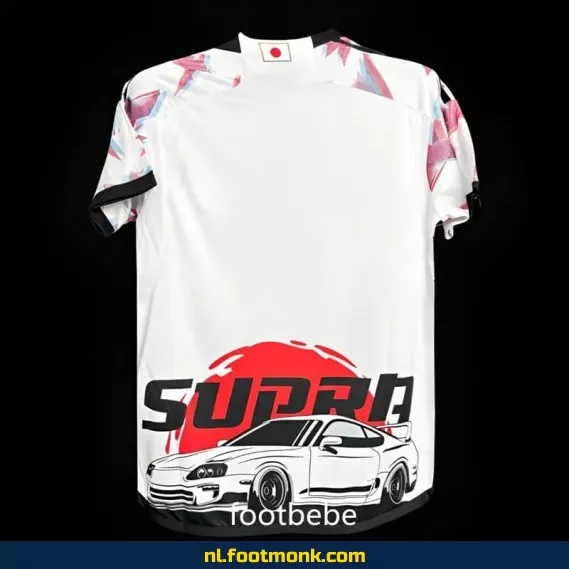 Japan 2024 Voetbalshirt Supra Auto Wit – Officieel Voetbaltenue | Origineel, Personaliseerbaar