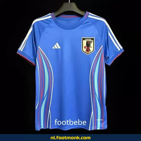 Japan 2024 Trainingsvoetbalshirt Blauw – Officieel Voetbalshirt voor Dames & Heren