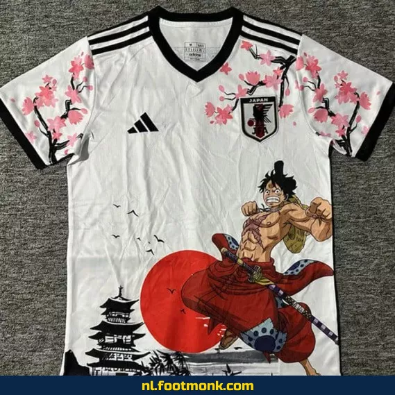Japans Voetbalshirt 2025-2026 Concept – Wit | Officieel Voetbalshirt | Voetbalshirt Dames/Heren | Personaliseerbaar | Fanwear