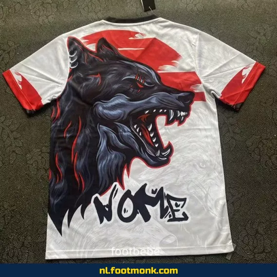 Japan 2025-2026 Special Edition Witte Wolf Voetbalshirt – Officieel, Authentiek & Personaliseerbaar
