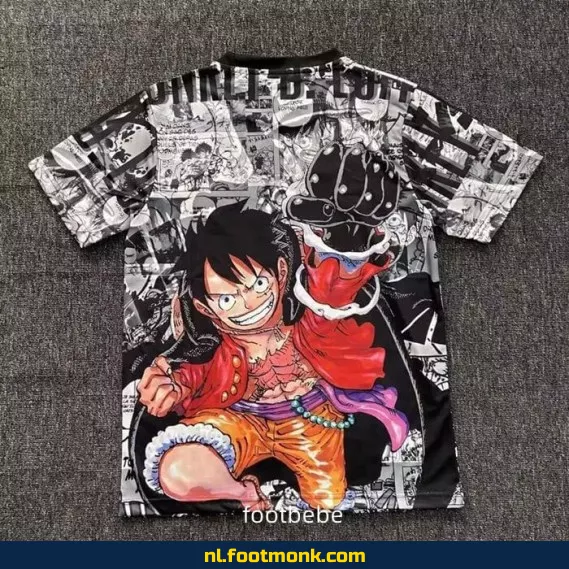 Origineel Japan Voetbalshirt 2025-2026 - Luffy Editie | Officieel Voetbalshirt voor Supporters | Personaliseerbaar