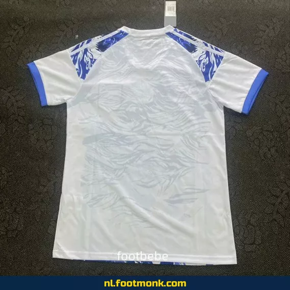 Japanse Voetbalshirt 2025-2026 Concept - Witte Dragon | Officieel Voetbaltenue | Customiseerbaar | Dames & Heren | Aanbieding