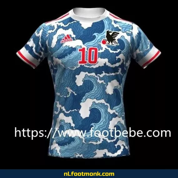 Japan 2022 WK Concept Voetbalshirt – Officieel, Authentiek & Personaliseerbaar