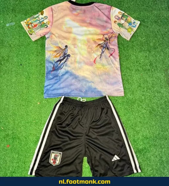 Digimon Voetbalshirt Japan Kinderen 2025-2026 | Officieel Voetbalshirt | Personaliseerbaar