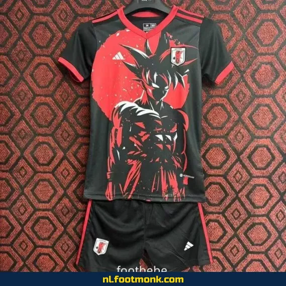 Japanse Voetbalshirt Kinderen 2025-2026 Sun Wukong – Officieel Voetbalshirt, Personaliseerbaar