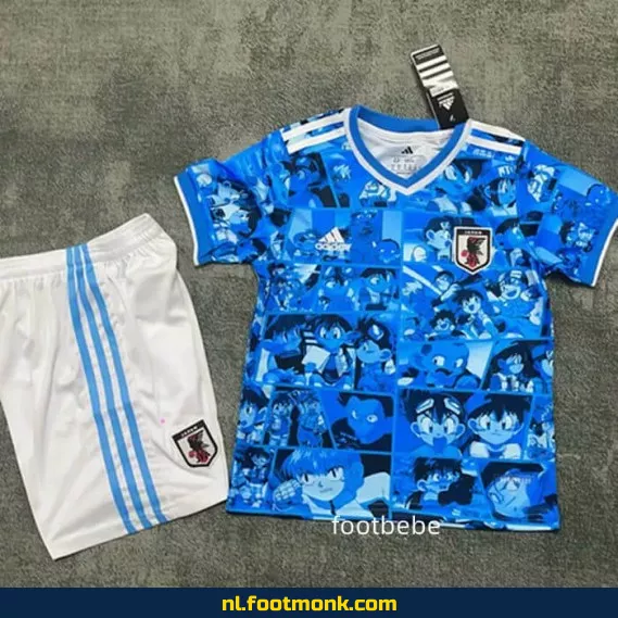 Anime Japan Voetbalshirt Kinderen 2025-2026 – Officieel & Customiseerbaar
