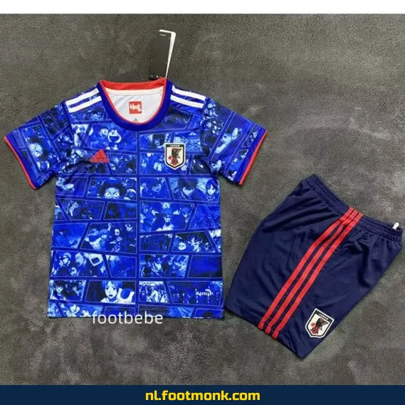 Anime Japan Voetbalshirt Kinderen 2025-2026 – Officieel Voetbalshirt, Personaliseerbaar