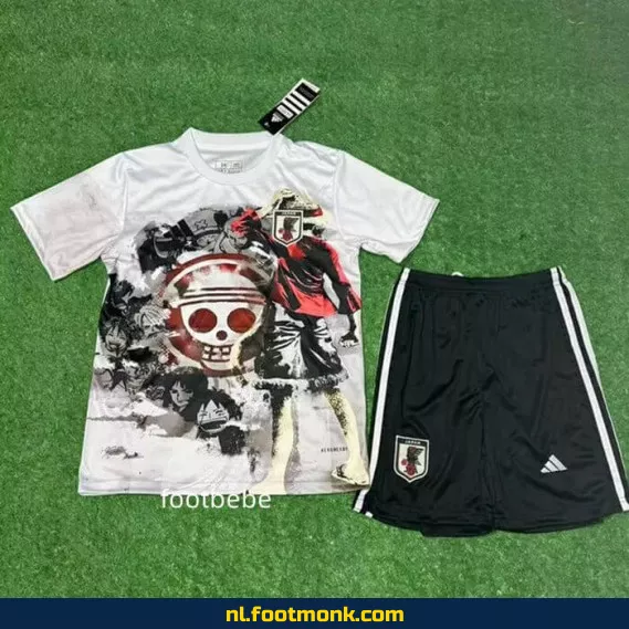 Japanse Voetbalshirt Kinderen 2025-2026 – Anime Design – Officieel & Personaliseerbaar