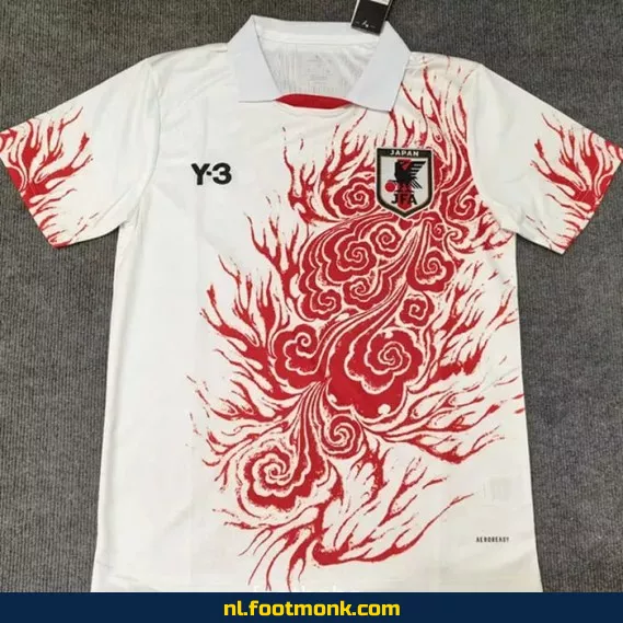 Japan Voetbalshirt Y3 2025-2026 Concept Wit – Officieel, Authentiek & Personaliseerbaar