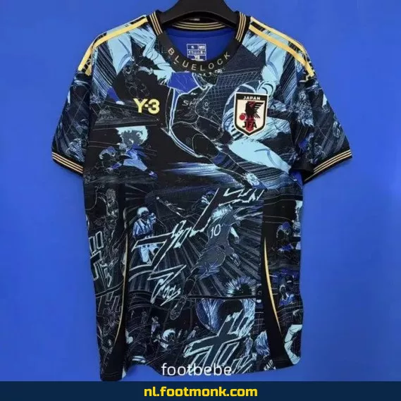 Japanse Voetbalshirt Y3 2025-2026 Concept – Officieel Voetbaltenue | Origineel, Personaliseerbaar & Exclusief