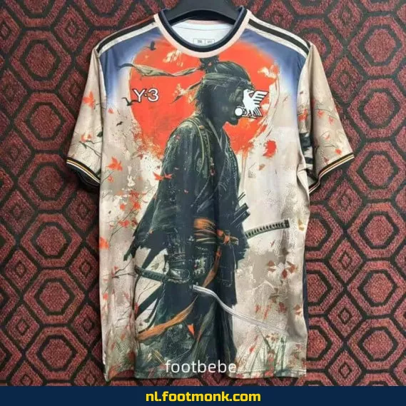 Origineel Y3 Guerrier Voetbalshirt Japan 2025-2026 – Koop Nu Online | Customizen | Dames & Heren