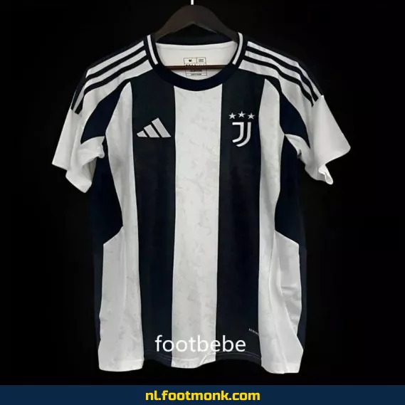 Juventus Thuisshirt 2024-2025 | Officieel Voetbalshirt | Dames & Heren | Met Optie tot Personalisatie