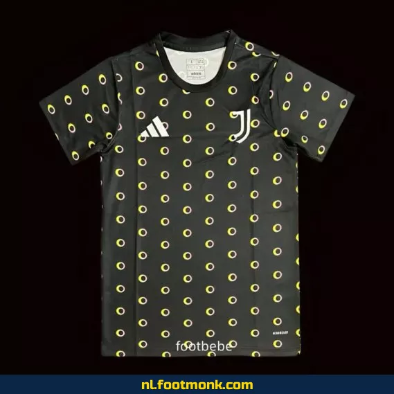 Juventus 2024-2025 Zwart Trainingsshirt – Officieel Voetbalshirt voor Heren en Dames | Koop Nu