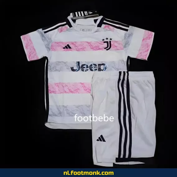 Juventus Uit Voetbalshirt Kinderen 2023-2024 | Officieel Voetbalshirt | Voetbalshirt Kopen Online