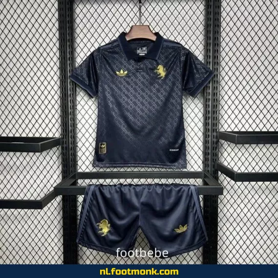 Juventus Derde Voetbalshirt Kinderen 2024-2025 | Officieel Voetbalshirt | Kids Voetbalshirt Kopen