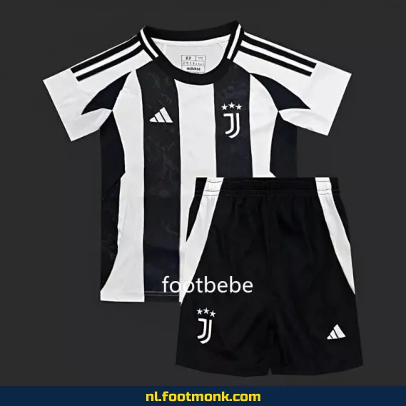 Juventus Thuisshirt Kinderen 2024-2025 | Officieel Voetbalshirt | Voetbalshirt Kinderen Kopen | Juventus Fanwear