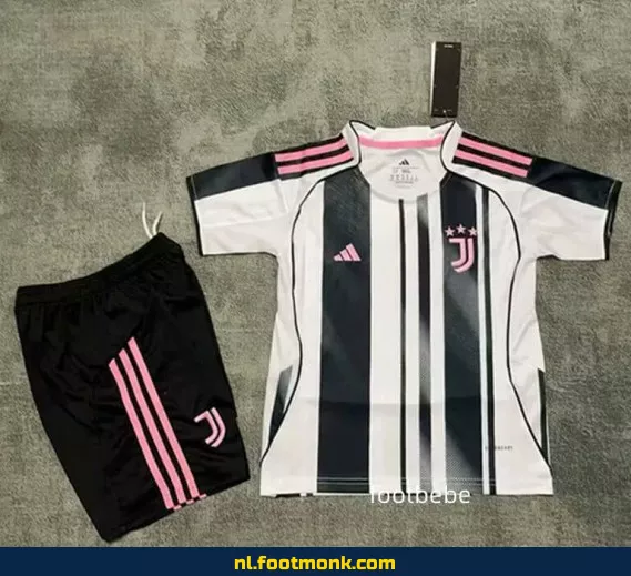 Juventus Thuisshirt Kinderen 2025-2026 | Officieel Voetbalshirt | Voetbalshirt Kopen Online