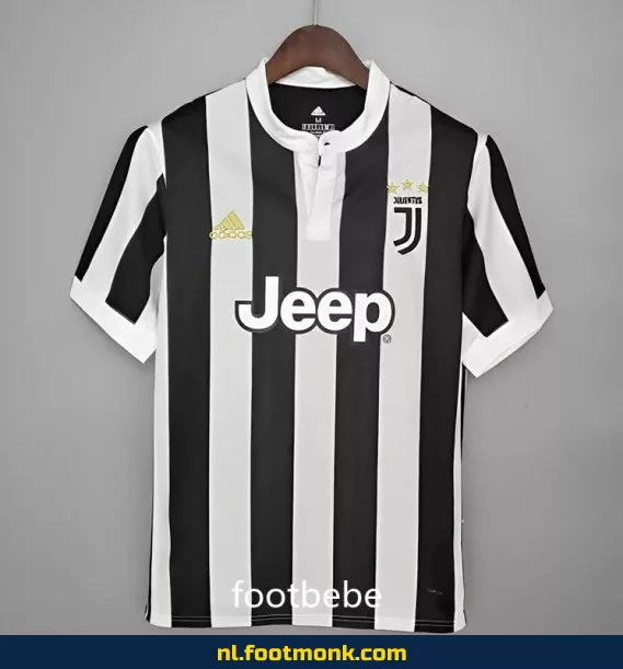 Juventus Vintage Voetbalshirt 2017-2018 Thuistenue - Officieel Retro Voetbalshirt