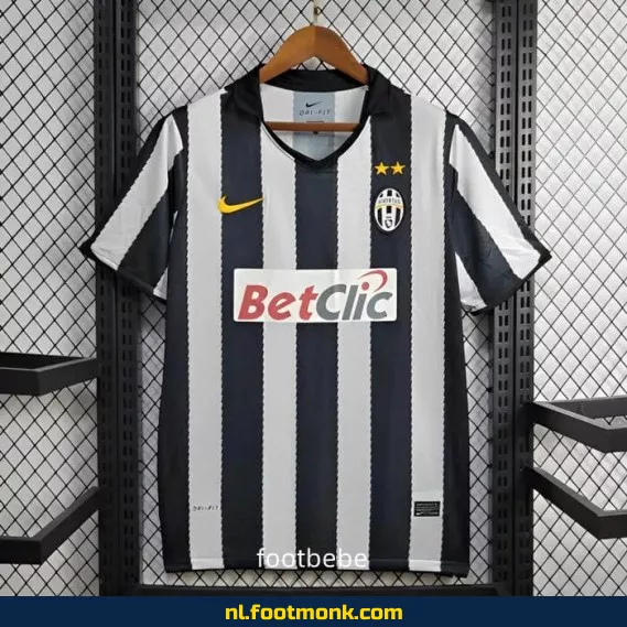 Juventus vintage voetbalshirt 2010-2011 thuistenue - Officieel retro voetbaltenue | Voetbalshirt heren/dames | Origineel voetbalshirt met bedrukking