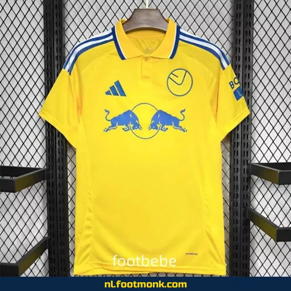 Leeds United 2024-2025 uit shirt geel – Officieel voetbalshirt voor heren & dames | Origineel voetbalshirt met bedrukking | Fanwear aanbieding
