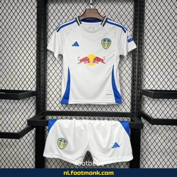 Leeds United Thuisshirt Kinderen 2024-2025 – Wit Voetbalshirt | Officieel Voetbalshirt | Voetbalshirt Kopen | Fanwear