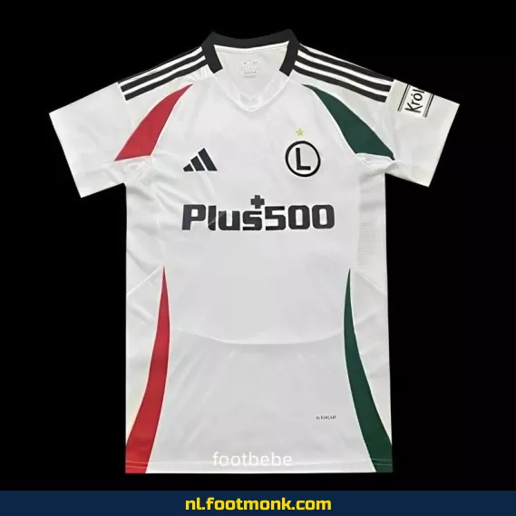 Legia Warsaw Thuisshirt 2024-2025 | Officieel Voetbalshirt | Dames & Heren | Fanwear | Aanbieding