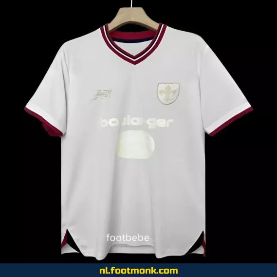 Lille OSC Thuisshirt 2024-2025 – 80-jarig Jubileum – Wit – Officieel Voetbalshirt – Koop Online