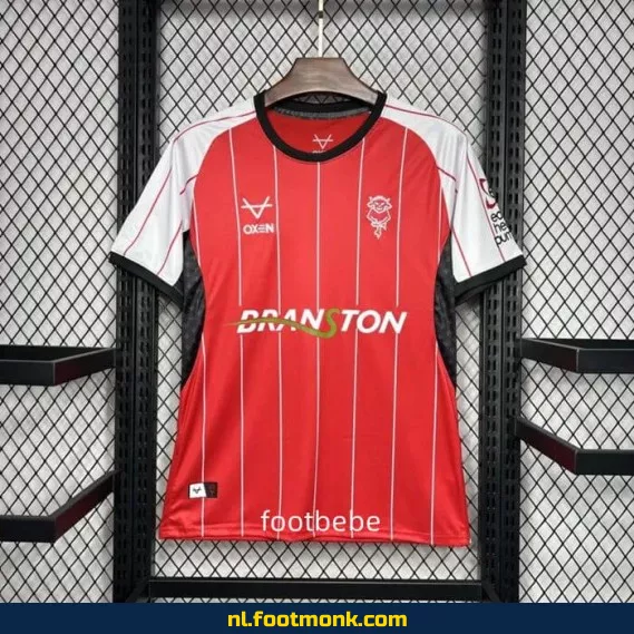 Lincoln City Thuisshirt 2024-2025 – Officieel Voetbalshirt | Dames & Heren | Fanwear | Aanbieding