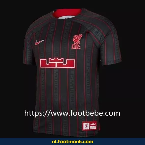 Liverpool FC 2023 Voetbalshirt – Limited Edition LeBron James – Zwart | Officieel Voetbalshirt | Voetbalshirt Dames & Heren | Voetbalshirt 2023 Aanbieding