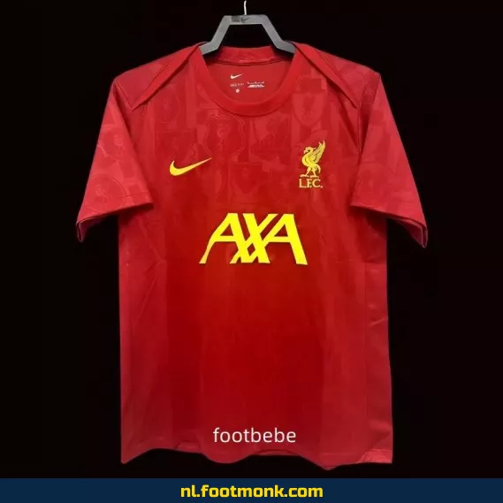 Liverpool 2024-2025 Trainingsshirt Rood - Officiële Voetbalshirt voor Supporters