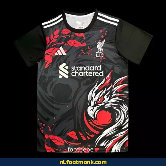 Liverpool FC 2024-2025 Zwart Special Edition Voetbalshirt – Officieel Voetbaltenue | Voetbalshirts Dames & Heren | Fanwear Aanbieding
