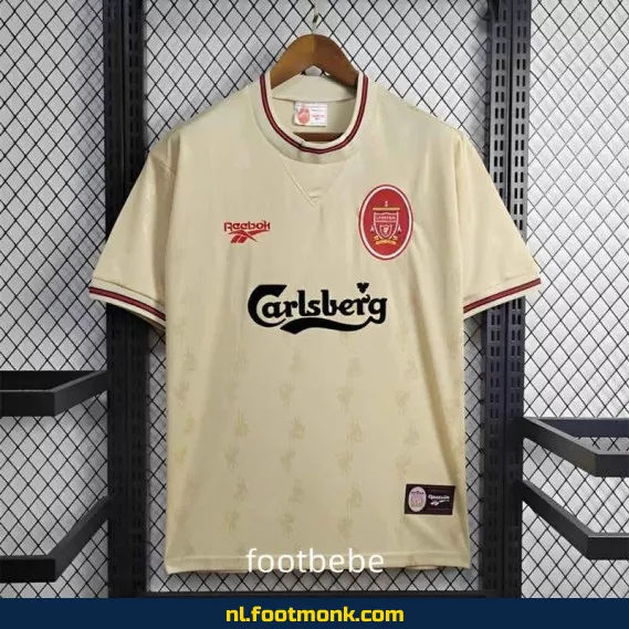 Liverpool Vintage Voetbalshirt 1996-1997 Uit Shirt - Officieel Retro Voetbaltenue - Voetbalshirts Aanbieding