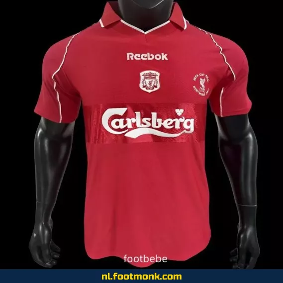 Liverpool Vintage Voetbalshirt 2000-2001 Thuis – Officieel Retro Voetbaltenue | Voetbalshirts Dames & Heren | Originele Fanwear